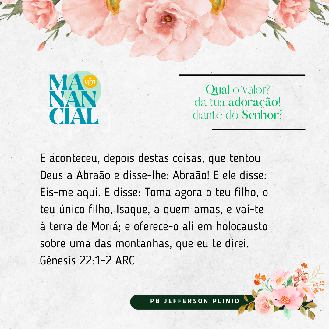 Peças visuais do projeto Grupo Manancial — Círculo de oração — imagem 2