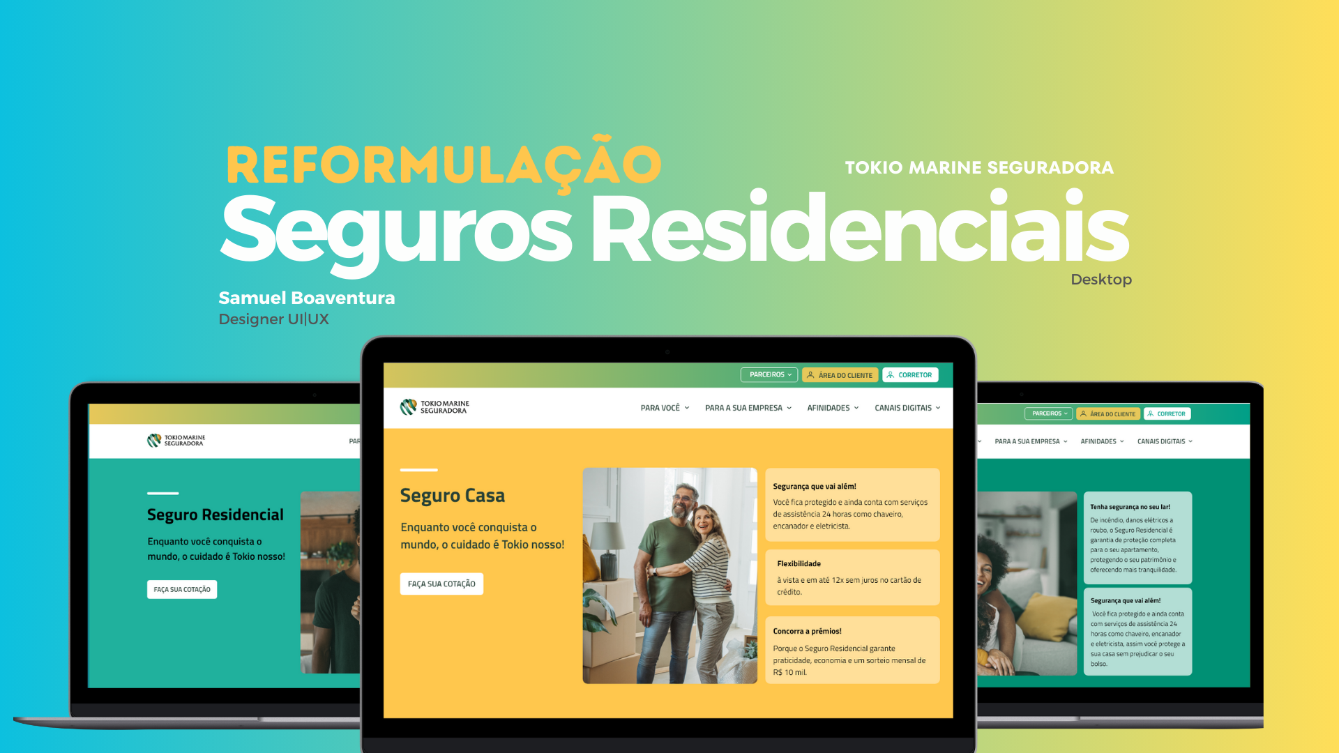 Telas do fluxo digital do seguro residencial — Tokio Marine Seguradora — imagem 3