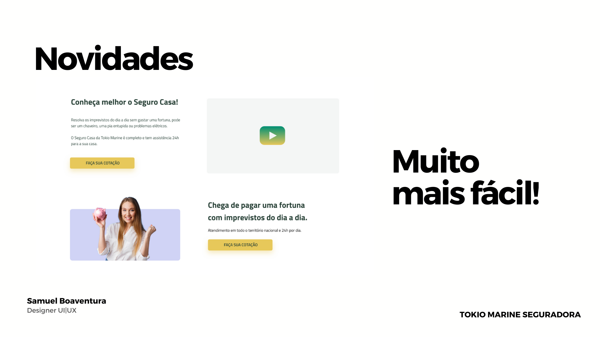 Telas do fluxo digital do seguro residencial — Tokio Marine Seguradora — imagem 6